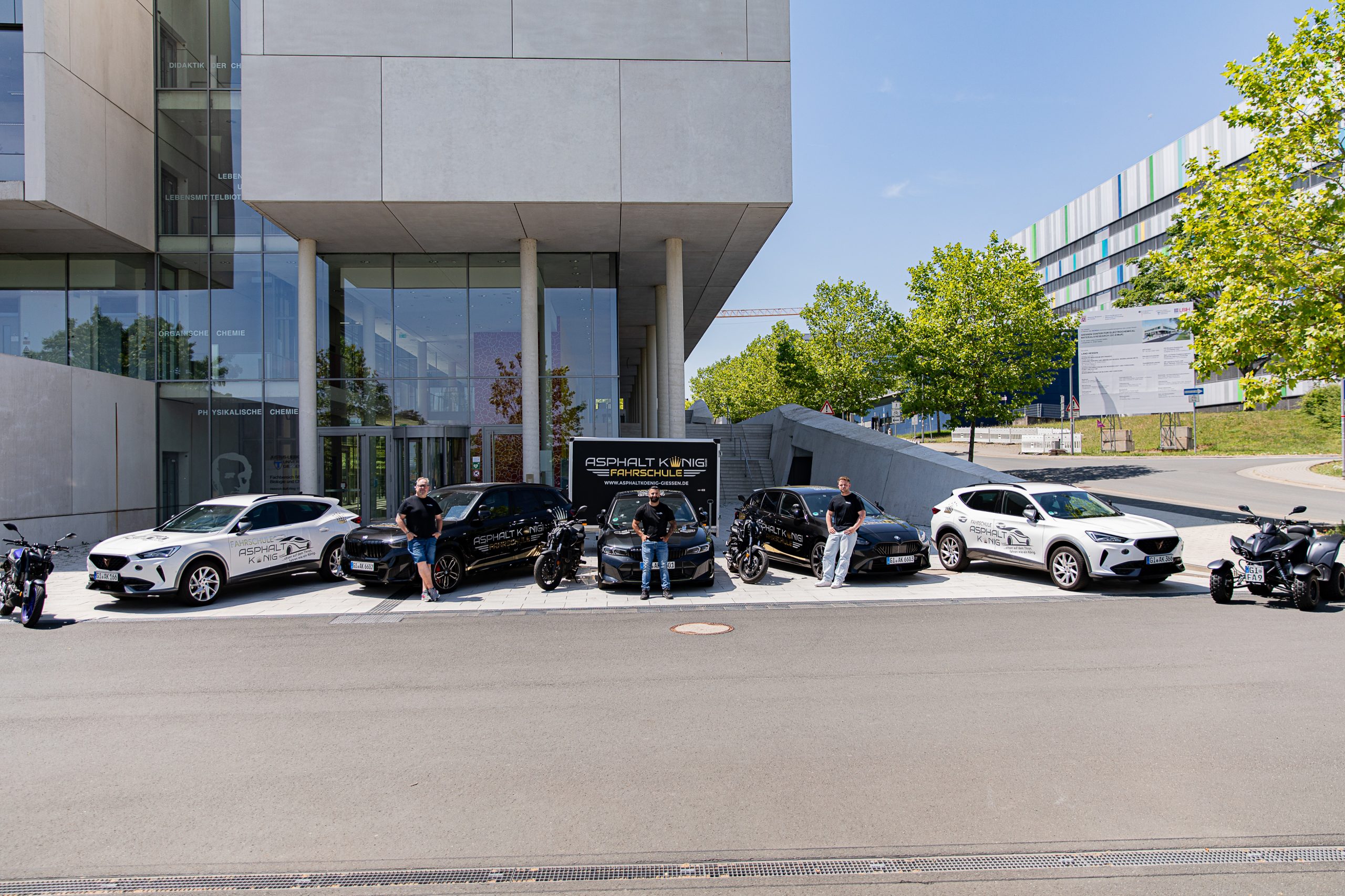 Das Team der Fahrschule Asphalt König